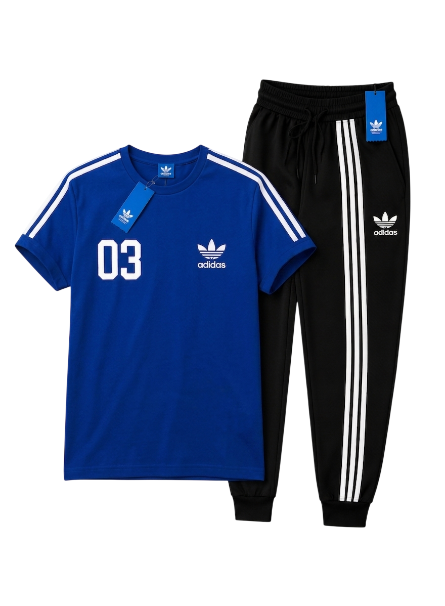 Blue tracksuit set