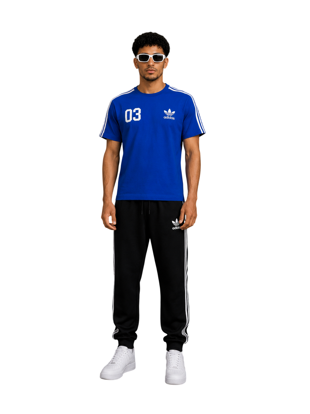 Blue tracksuit set