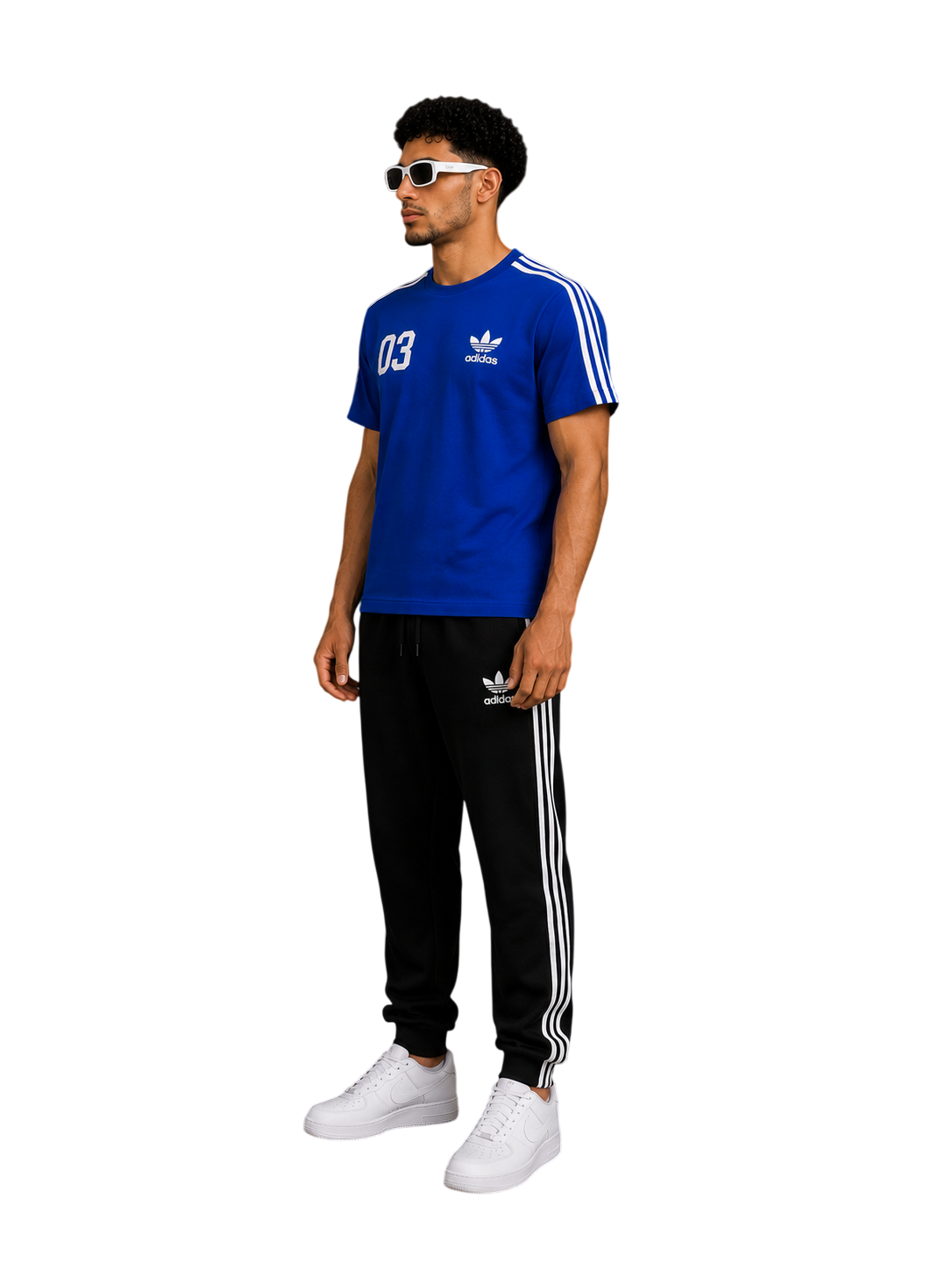 Blue tracksuit set